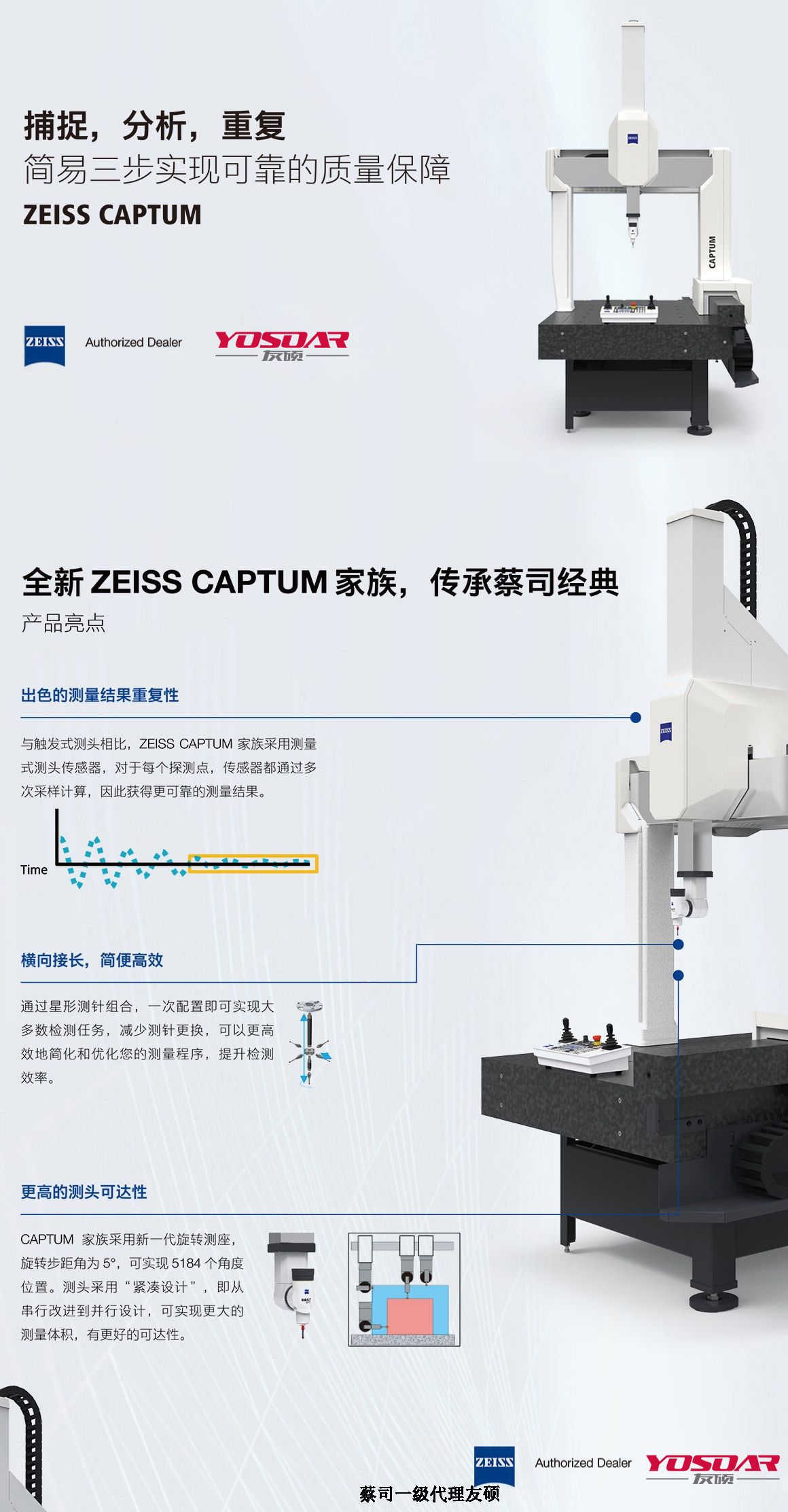 佛山蔡司三坐标CAPTUM